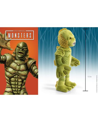 Плюшена фигура The Noble Collection Horror: Universal Monsters - Creature from the Black Lagoon, 33 cm - 6