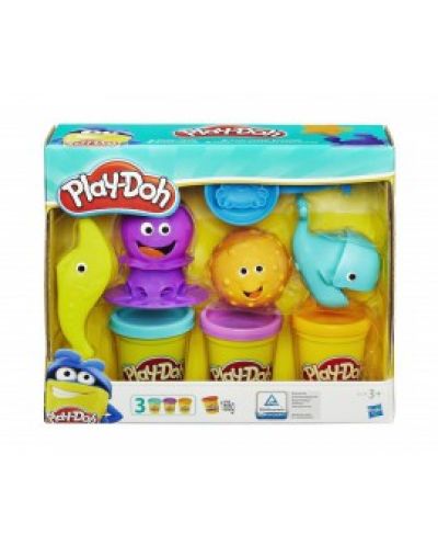 Творчески комплект Hasbro Play-Doh - Формички от океана