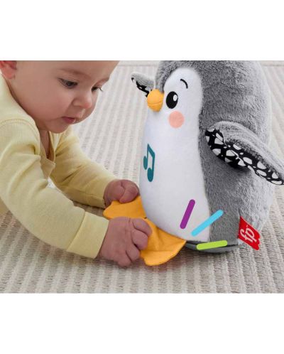 Плюшена играчка Fisher Price - Flap & Wobble Penguin - 2