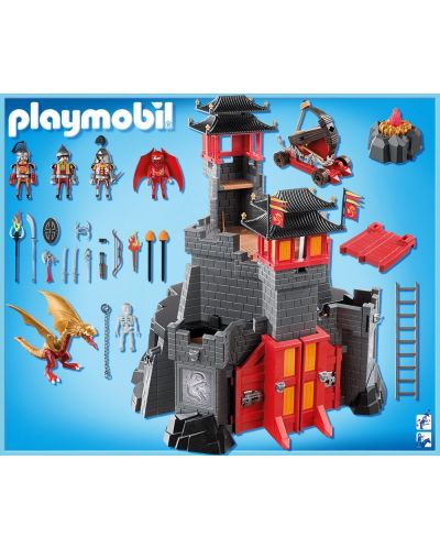 Конструктор Playmobil - Голям азиатски замък - 2