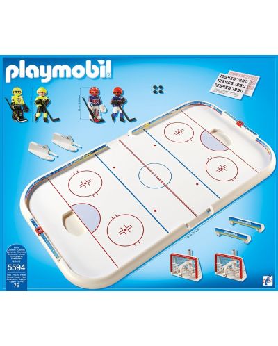 Комплект фигурки Playmobil Sport & Action - Арена за хокей - 4