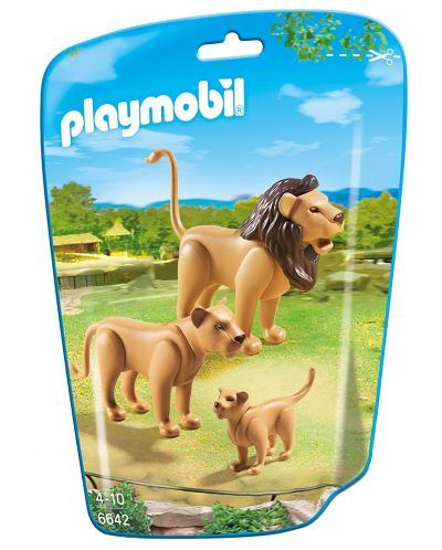 Фигурки Playmobil City Life - Семейство лъвове - 1