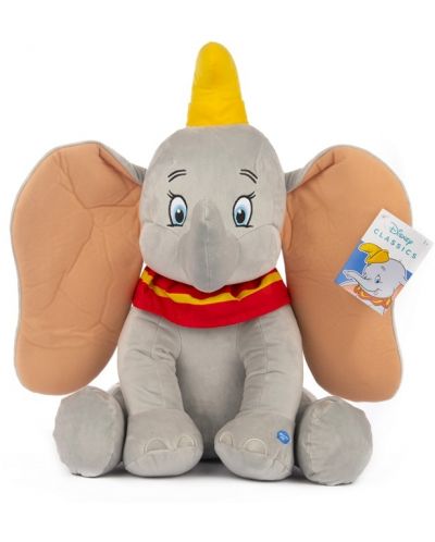 Плюшена фигура Sambro Disney: Dumbo - Dumbo, 48 cm - 1