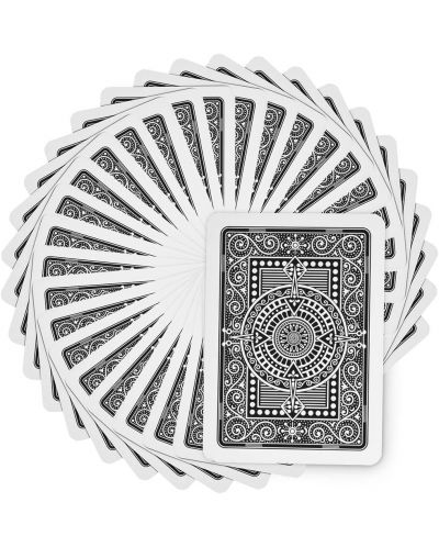 Пластични покер карти Texas Poker - черен гръб - 3