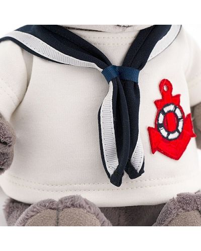 Плюшена играчка Оrange Toys Life - Енот Дени, с морско костюмче и шапка, 20 cm - 4