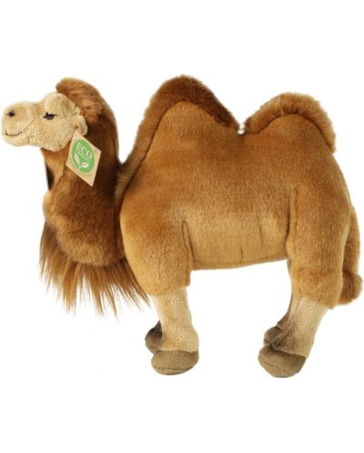 Плюшена играчка Rappa Еко приятели - Двугърба камила, стояща, 30 cm - 3