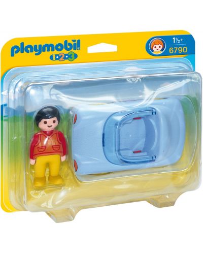 Фигурки Playmobil 1.2.3 - Кабриолет - 1