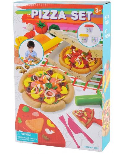 Творчески комплект с пластилин PlayGo Dough – Пица - 1