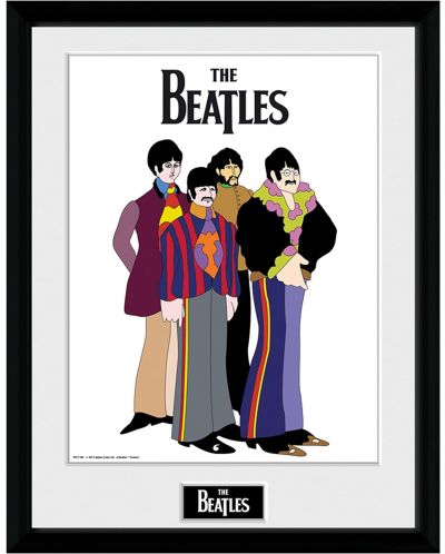 Плакат с рамка GB eye Music: The Beatles - Yellow Submarine Group - 1