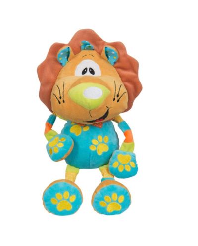 Плюшена играчка с дрънкалка Babyono - Лъвче