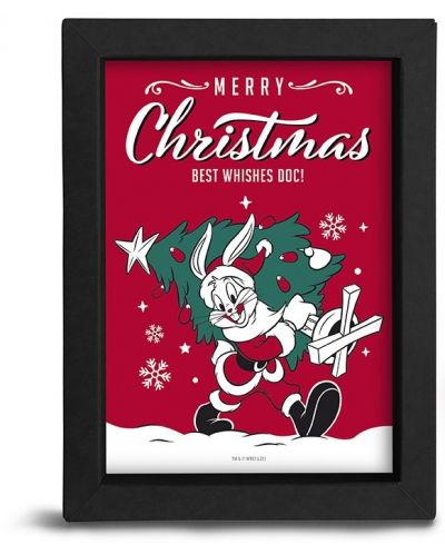 Плакат с рамка The Good Gift Animation: Looney Tunes - Merry Christmas - 1