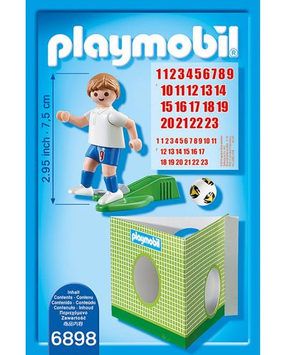 Фигурка Playmobil Sports Action - Футболист на Англия - 4