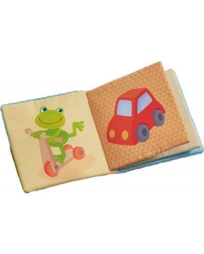 Плюшена бебешка книжка Haba - Magic frog - 2