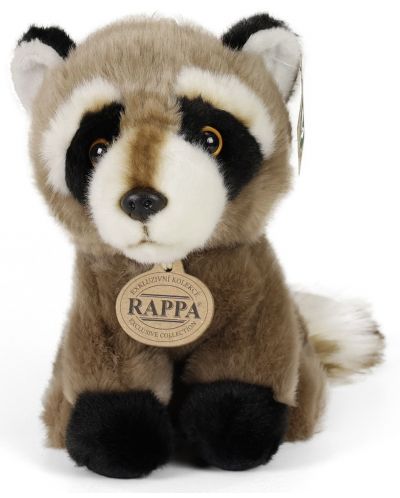 Плюшена играчка Rappa Еко приятели - Миеща мечка, седяща, 18 cm - 2