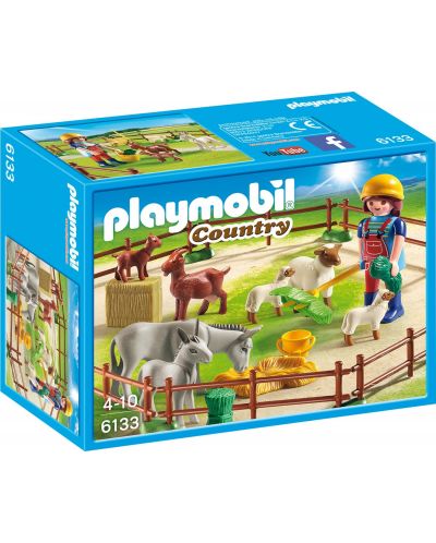 Комплект фигурки  Playmobil Country - Кошара за животни - 1