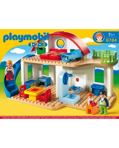 Конструктор Playmobil 1.2.3 - Къща в покрайнините - 4