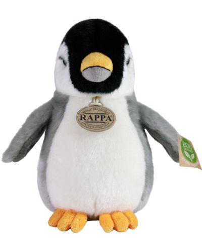 Плюшена играчка Rappa Еко приятели - Пингвин, 20 cm - 2