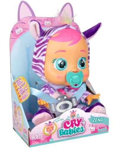 Плачеща кукла със сълзи IMC Toys Cry Babies - Зина - 1