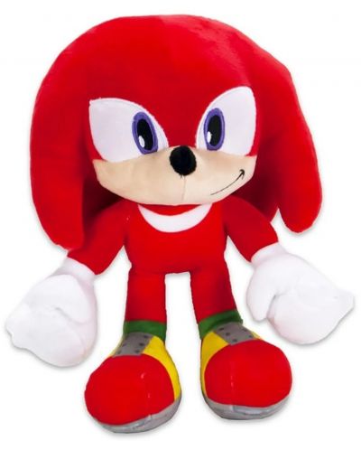 Плюшена фигура Play by Play Games: Sonic the Hedgehog - Knuckles, 30 cm - 1