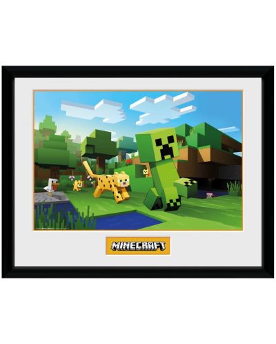 Плакат с рамка GB eye Games: Minecraft - Ocelot Chase - 1