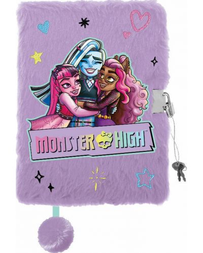 Плюшен таен дневник с катинар St. Majewski - Monster High - 1