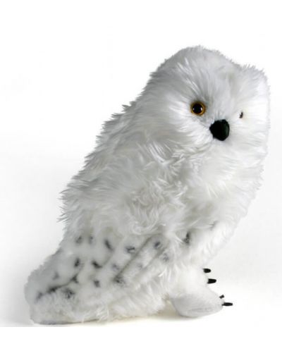 Плюшена фигура The Noble Collection Movies: Harry Potter - Hedwig, 25 cm - 2