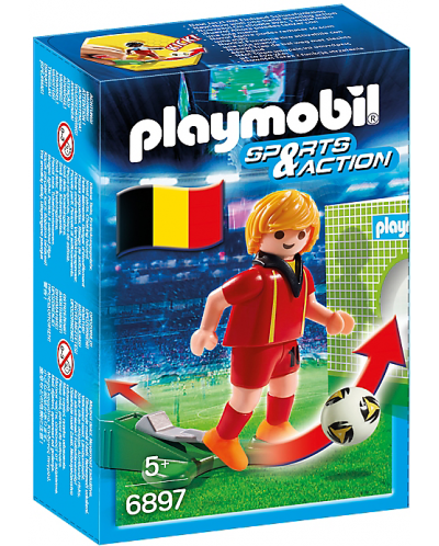 Фигурка Playmobil Sports & Action - Футболист на Холандия/Белгия - 1