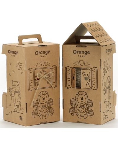 Плюшена играчка Оrange Toys Life - Tаралежчето Прикъл с очила, 20 cm - 4