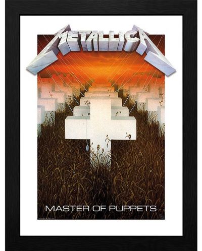 Плакат с рамка GB eye Music: Metallica - Master of Puppets - 1
