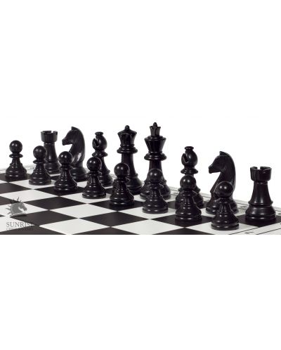 Пластмасови фигури за шах Sunrise - King, 65 mm - 5