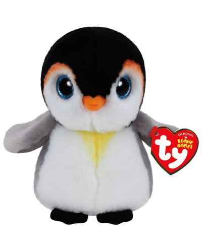 Плюшена играчка TY Toys Beanie Babies - Пингвин Pongo, 15 cm - 1