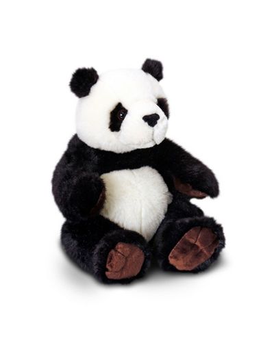 Плюшена играчка Keel Toys Wild - Седнала панда. 20 cm - 1