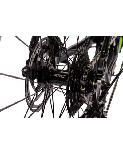 Планински велосипед със скорости SPRINT - Apolon MTB, 29", 440 mm, черно/циан/зелено - 5
