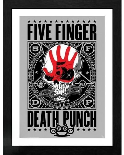 Плакат с рамка GB eye Music: Five Finger Death Punch - Punchagram - 1