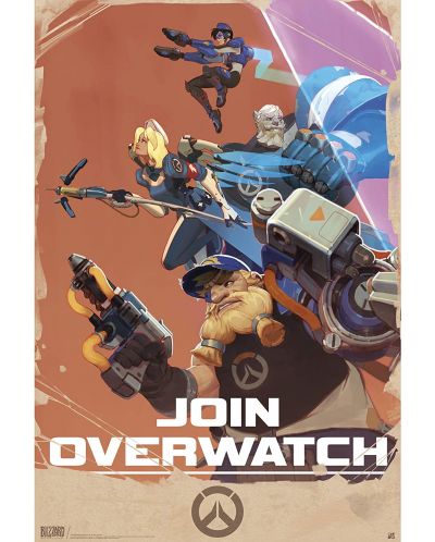 Плакат ABYstyle Games: Overwatch - Propaganda - 1