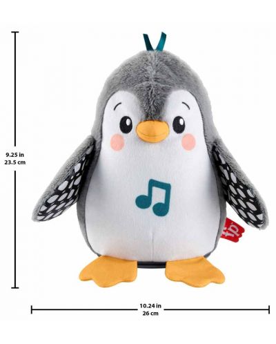 Плюшена играчка Fisher Price - Flap & Wobble Penguin - 5