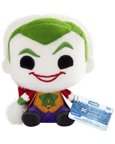 Плюшена фигура Funko DC Comics: Batman - Joker (Holiday), 10 cm - 2