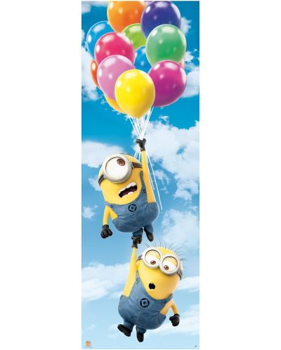 Плакат за врата GB eye Animation: Minions - Balloons - 1