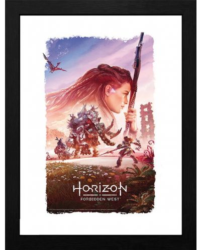 Плакат с рамка GB eye Games: Horizon Forbidden West - Key Art - 1