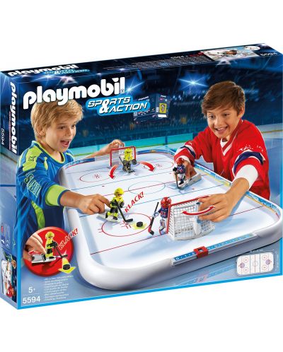Комплект фигурки Playmobil Sport & Action - Арена за хокей - 1