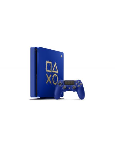 Sony PlayStation 4 Slim 500GB Days Of Play Blue Limited Edition + допълнителен Dualshock 4 контролер - 3