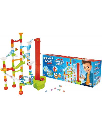 Игра с мраморни топчета Buki Construction - Макси