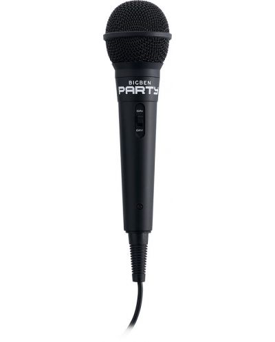 Портативна колонка Big Ben - Party Lite, с микрофон, черна - 5