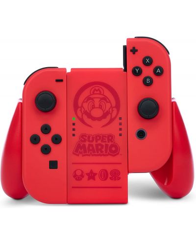 PowerA Joy-Con Comfort Grip, за Nintendo Switch, Super Mario Red - 4
