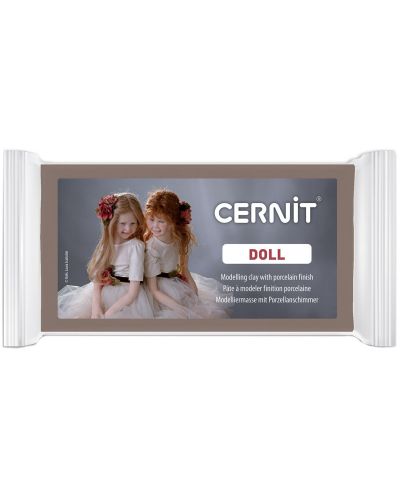 Полимерна глина Cernit Doll - Нуга, 500 g - 1