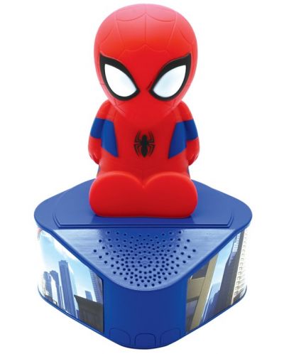 Портативна колонка Lexibook - Spider-Man BTD80SP, синя/червена - 1
