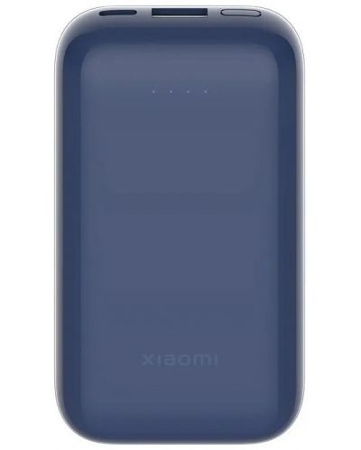 Портативна батерия Xiaomi - Pocket Edition Pro, 10000 mAh, синя - 1