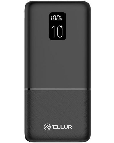Портативна батерия Tellur - Boost Pro PD102, 10000 mAh, черна - 1