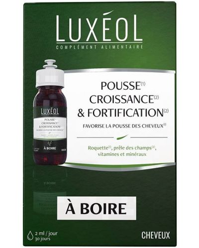Pousse Croissance Fortification à Boire За растеж и укрепване на косата, 60 ml, Luxéol - 1