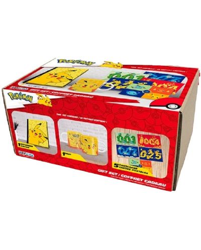 Подаръчен комплект ABYstyle Games: Pokemon - Pikachu (Pika Pika) - 1